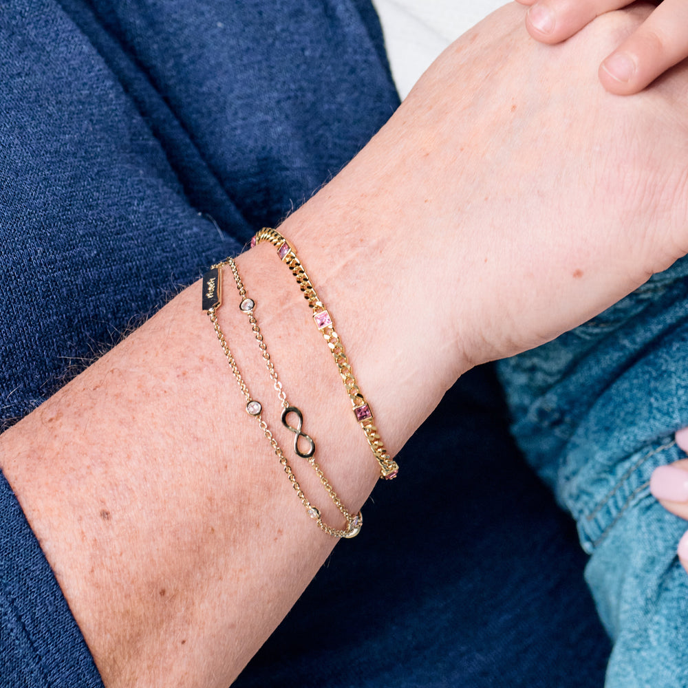 Mom' Infinity Bracelet, Adjustable Silver | Alex and Ani