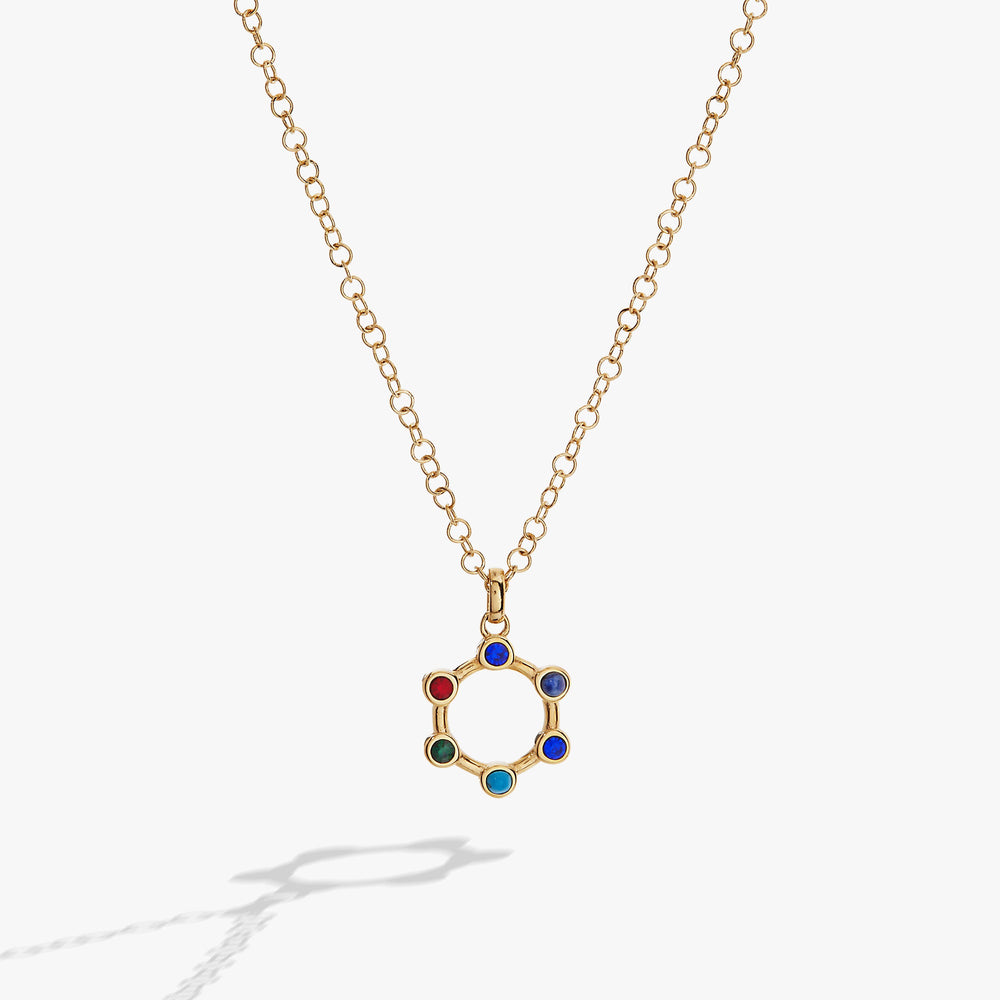 Sister Acrostic Interchangeable Necklace Stainless Steel Gold | Alex and Ani