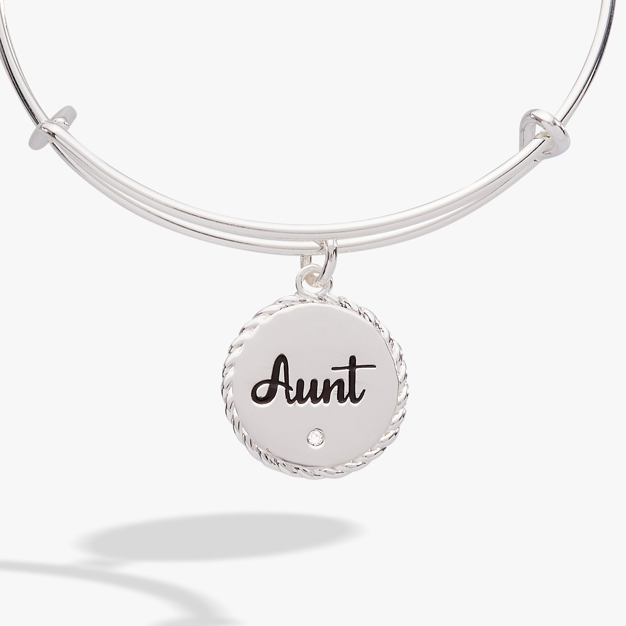 Aunt Charm Bangle Gold | Alex and Ani