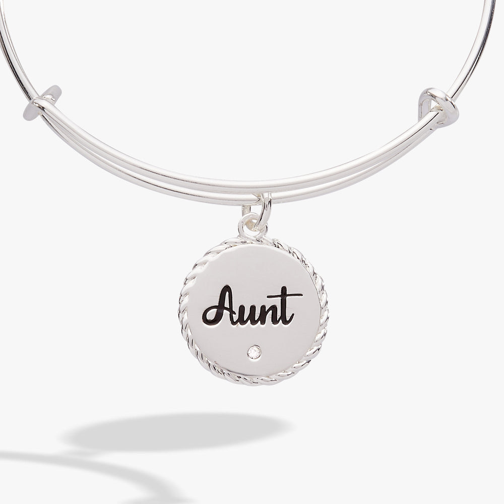 Aunt Charm Bangle Gold | Alex and Ani