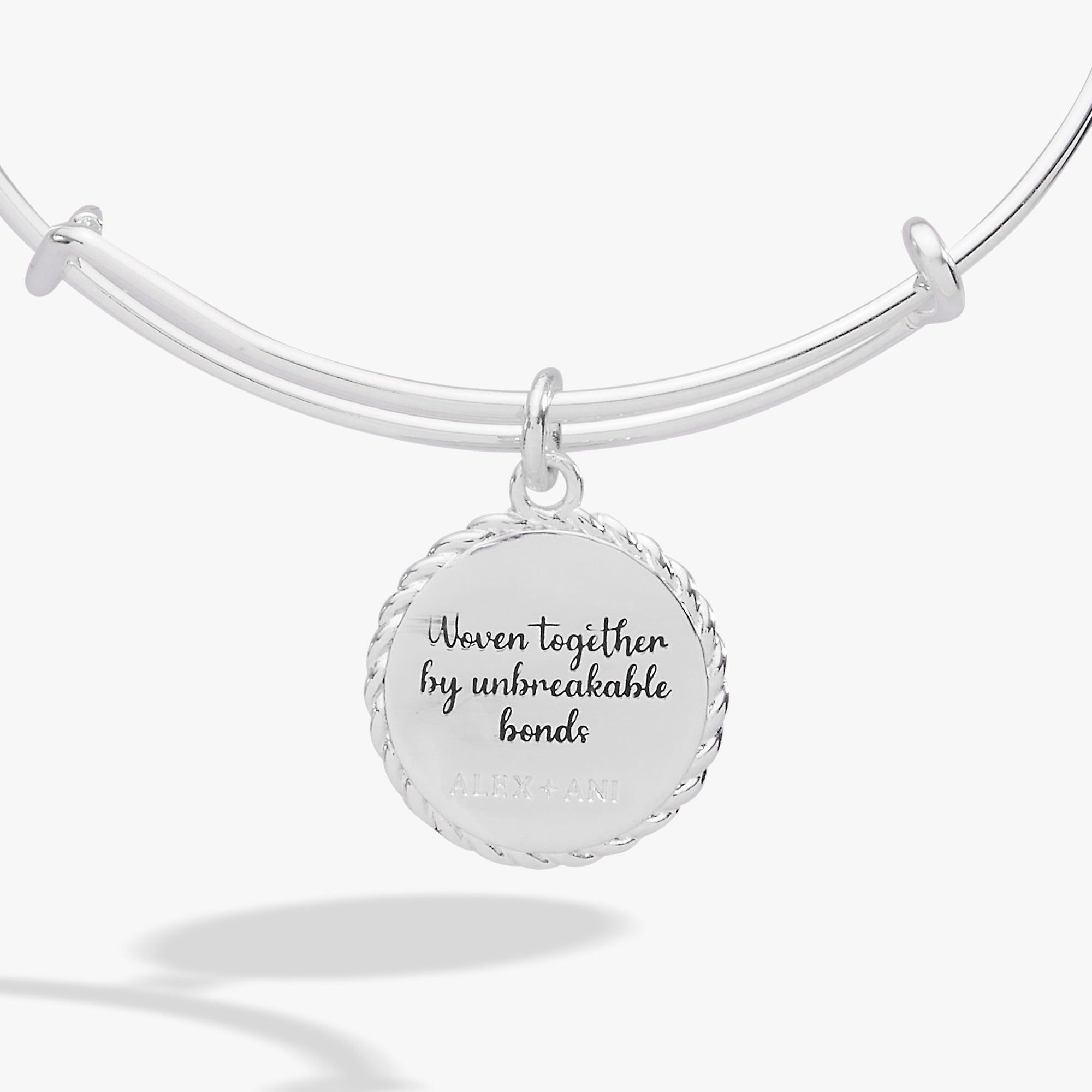 Sister Charm Bangle Gold | Alex and Ani