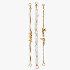 “Home is where the heart is” I Love You Stranded Bracelet Stainless Steel Gold | Alex and Ani