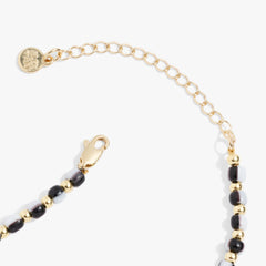 Toile Beaded Palm Pendant Necklace Gold | Alex and Ani