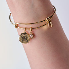 The Best Is Yet To Come' Duo Charm Bangle
    
    
    
       Silver | Alex and Ani
