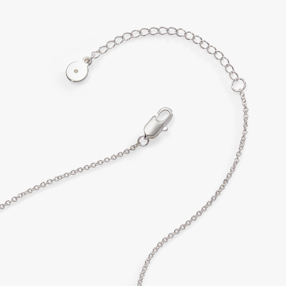 “Make Your Own Luck” Duo Charm Pendant Necklace Silver | Alex and Ani