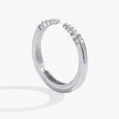 Mantra Tusk Ring-Opportunity is everywhere Stainless Steel Silver | Alex and Ani