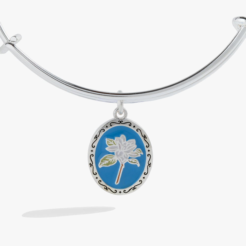 Sending Love Charm Bangle Silver | Alex and Ani