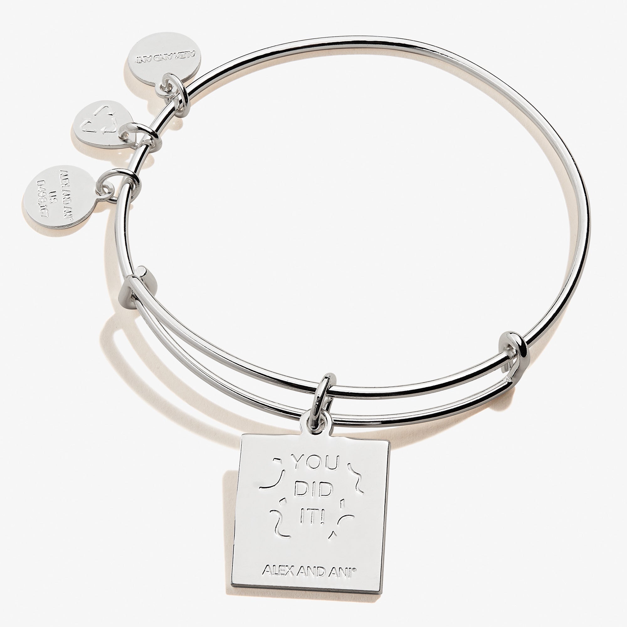 Congrats!' Charm Bangle - Alex and Ani Silver | Alex and Ani