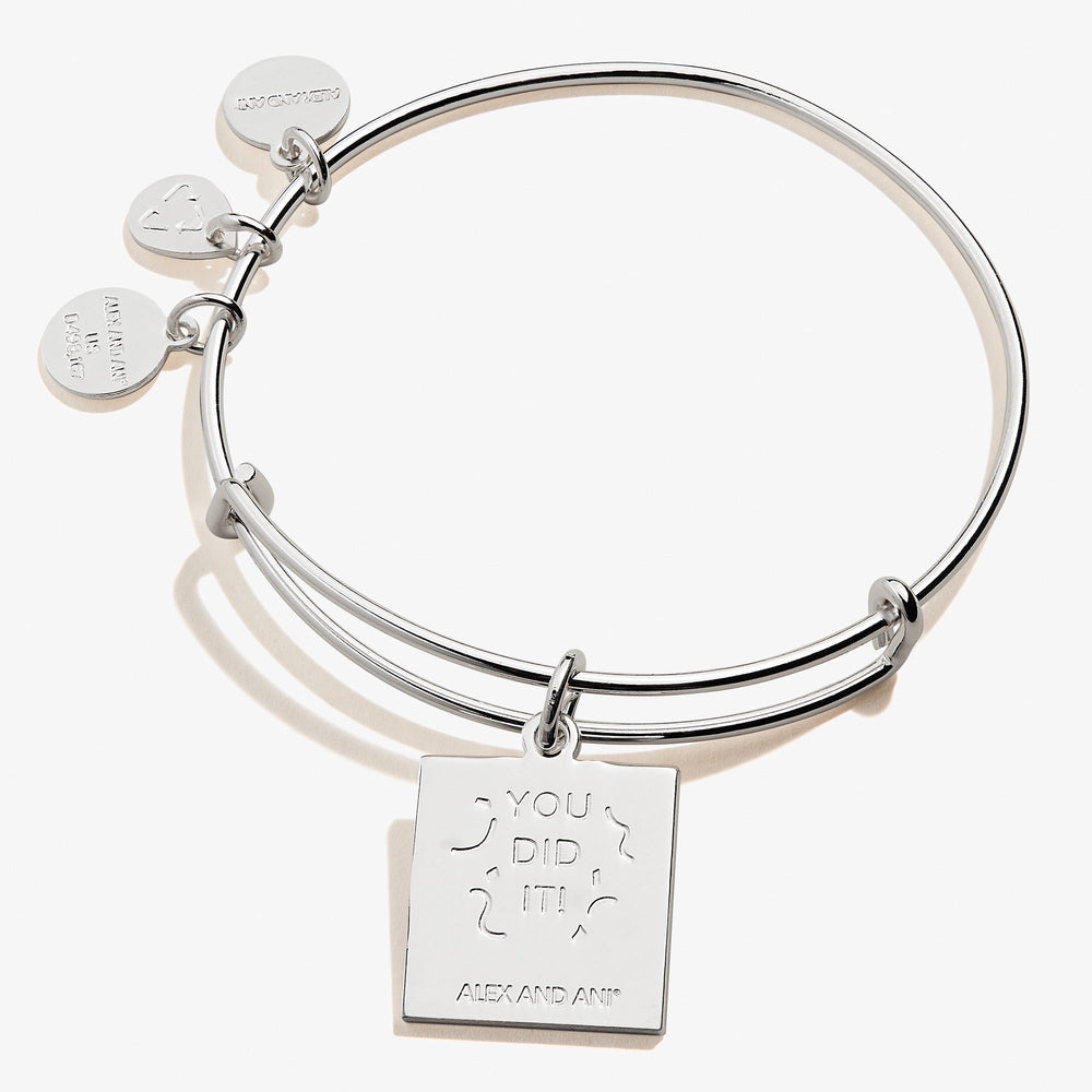 Congrats!' Charm Bangle - Alex and Ani Silver | Alex and Ani