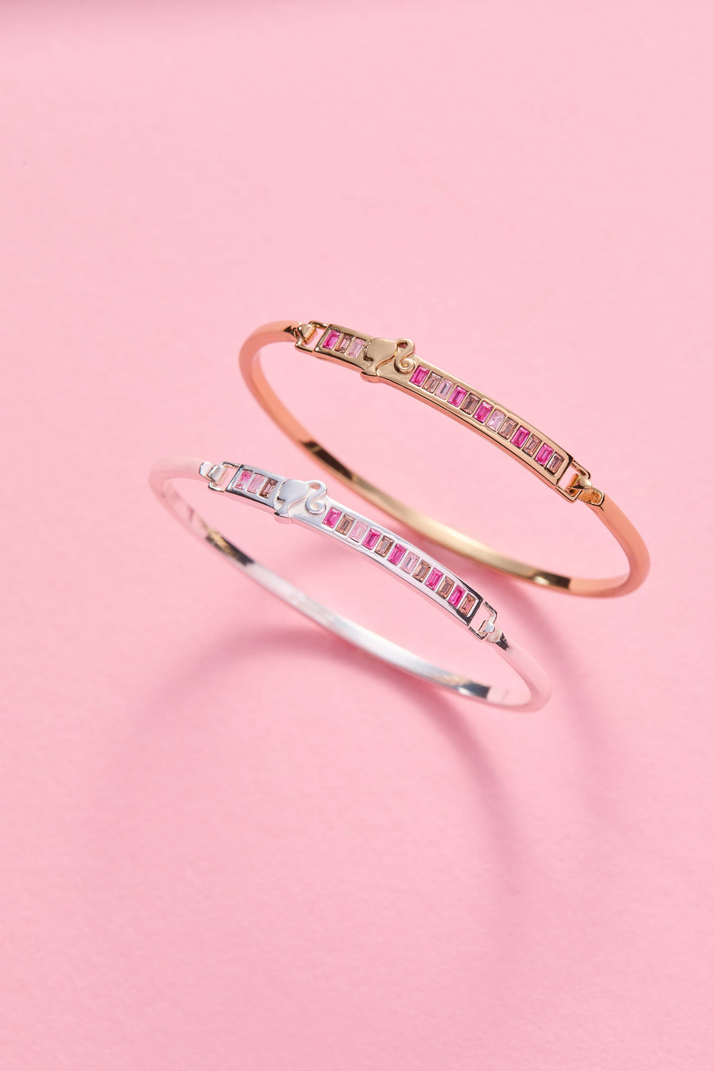 Barbie™ You Can Be Anything Tension Bangle Silver | Alex and Ani