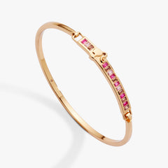 Barbie™ You Can Be Anything Tension Bangle Silver | Alex and Ani