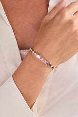 Barbie™ You Can Be Anything Tension Bangle Silver | Alex and Ani