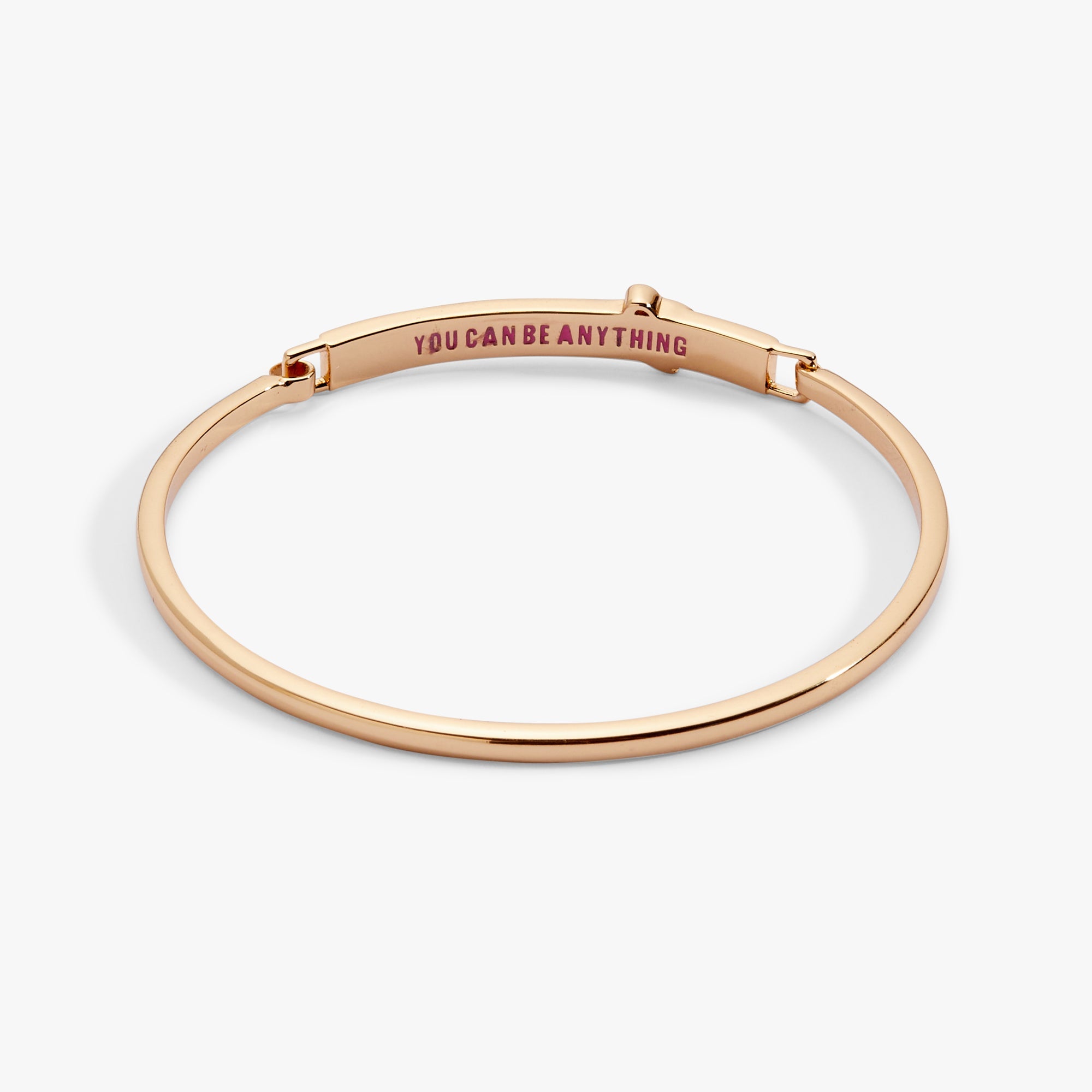 Barbie™ You Can Be Anything Tension Bangle Silver | Alex and Ani