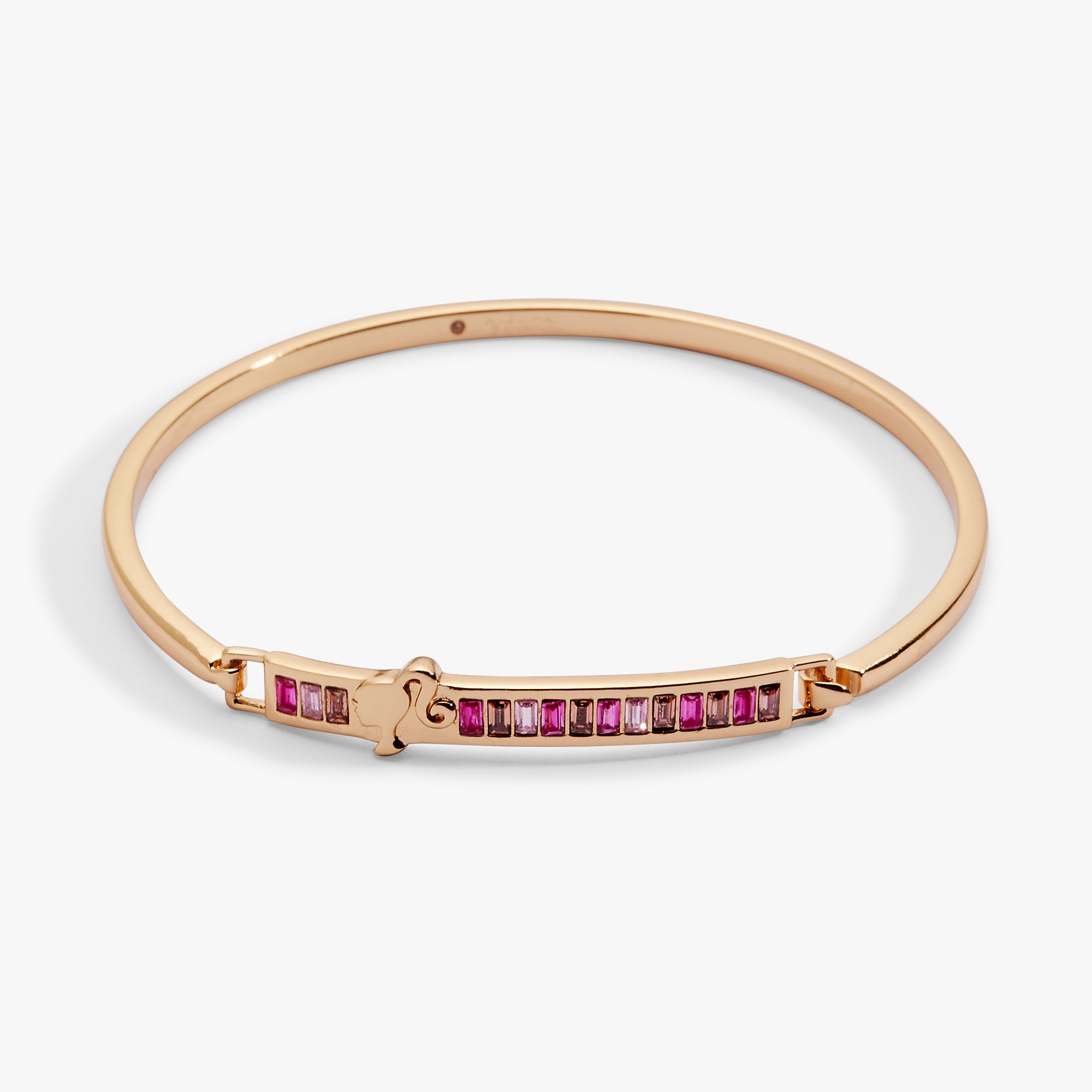 Barbie™ You Can Be Anything Tension Bangle Silver | Alex and Ani