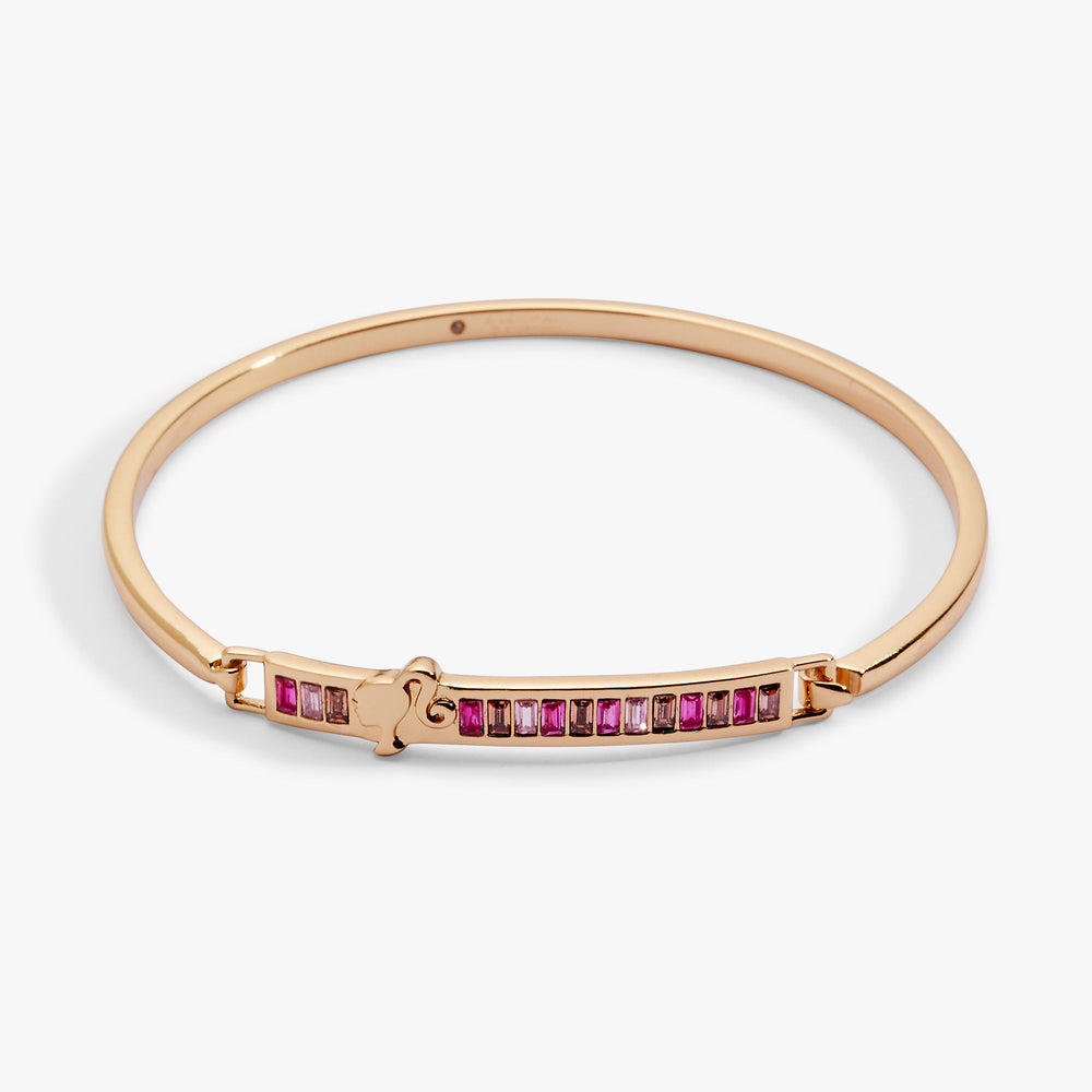 Barbie™ You Can Be Anything Tension Bangle Silver | Alex and Ani