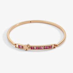 Barbie™ You Can Be Anything Tension Bangle Silver | Alex and Ani