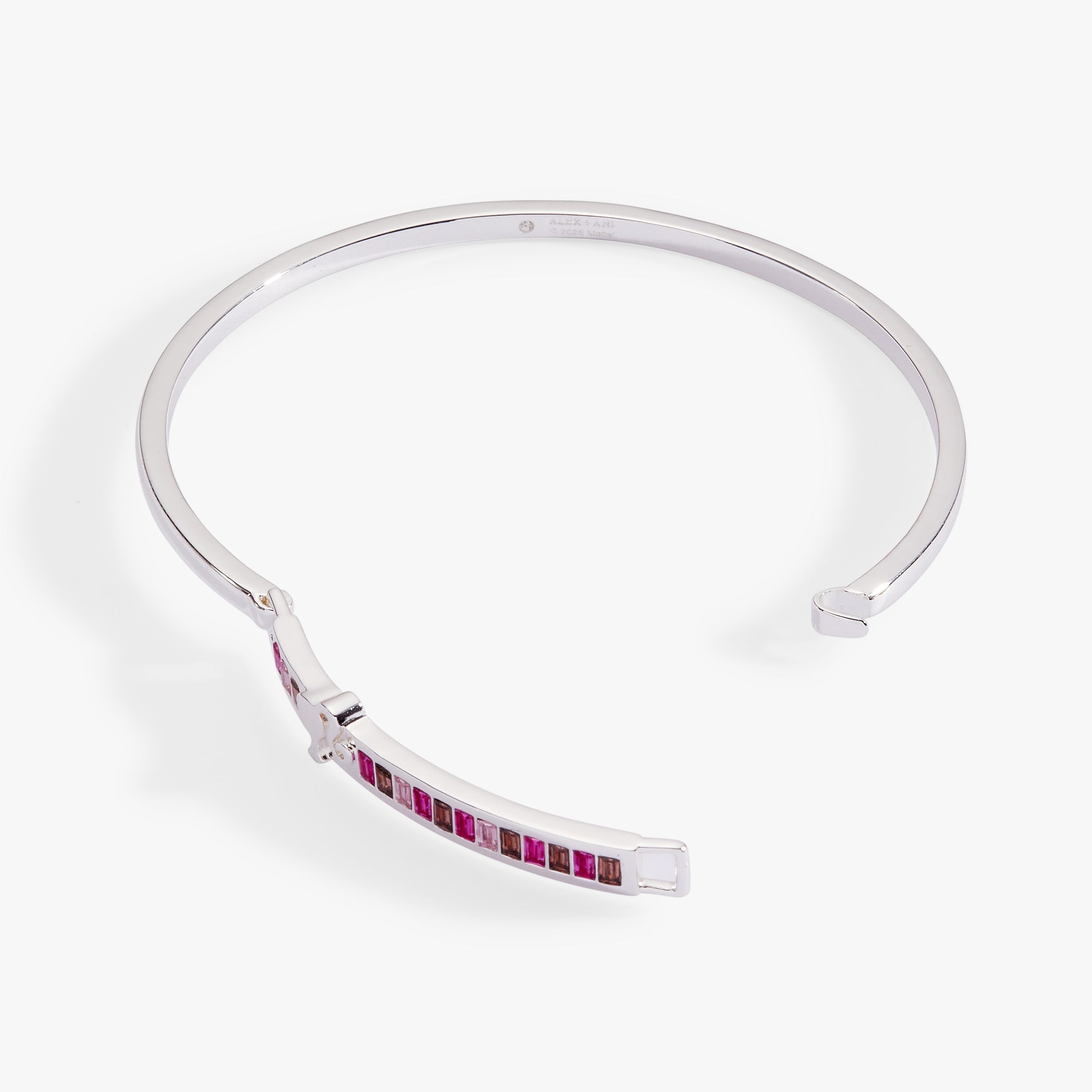 Barbie™ You Can Be Anything Tension Bangle Silver | Alex and Ani