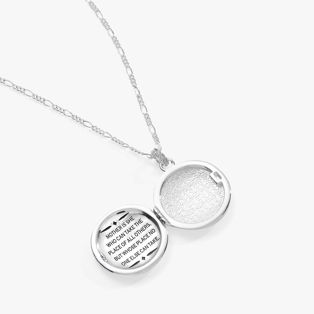 Mother Locket Necklace Silver | Alex and Ani