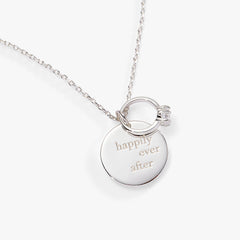 Happily ever after Duo Charm Pendant Silver | Alex and Ani