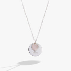 “Wild at Heart” Duo Charm Pendant Necklace Silver | Alex and Ani