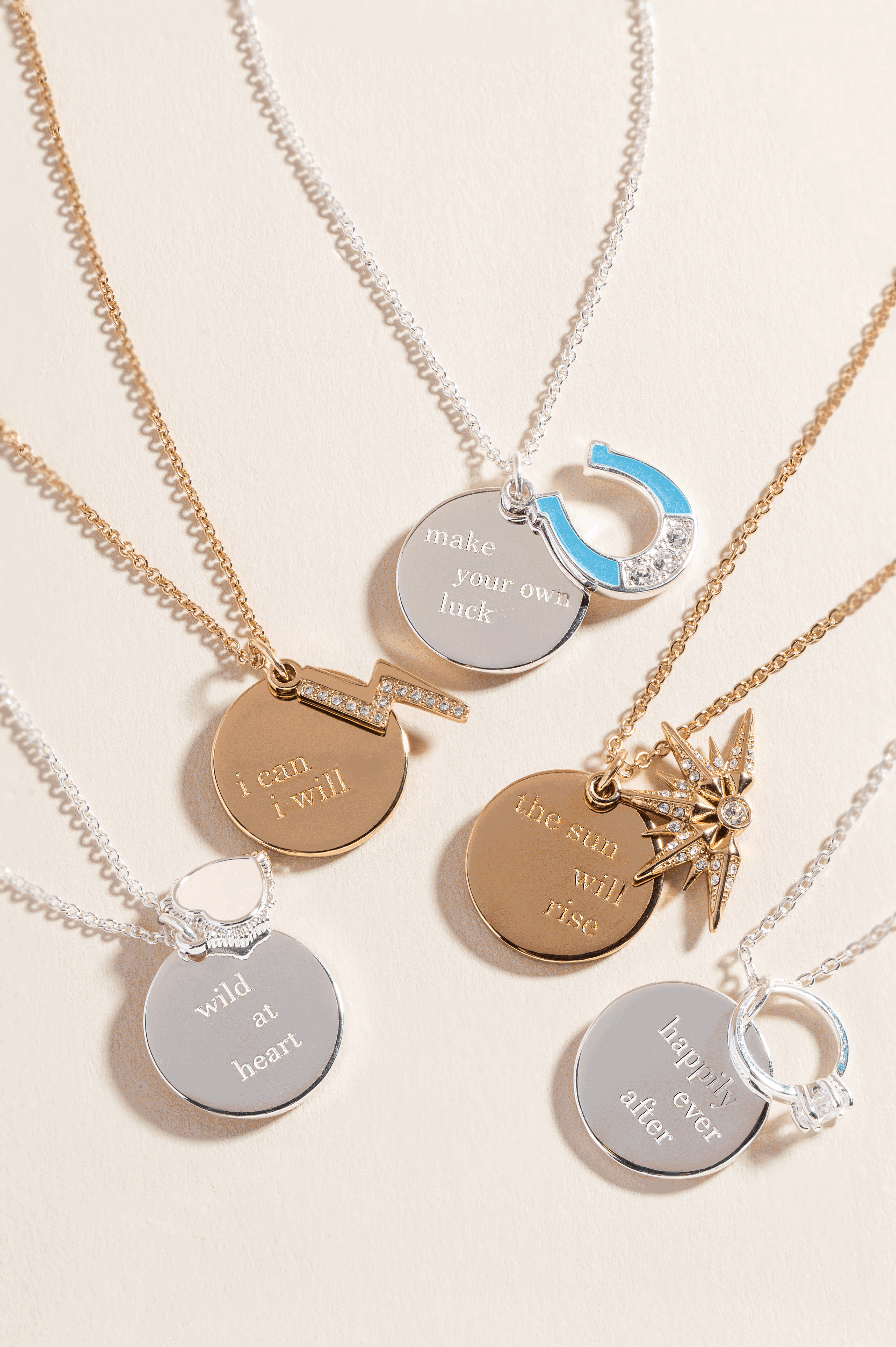 “Wild at Heart” Duo Charm Pendant Necklace Silver | Alex and Ani