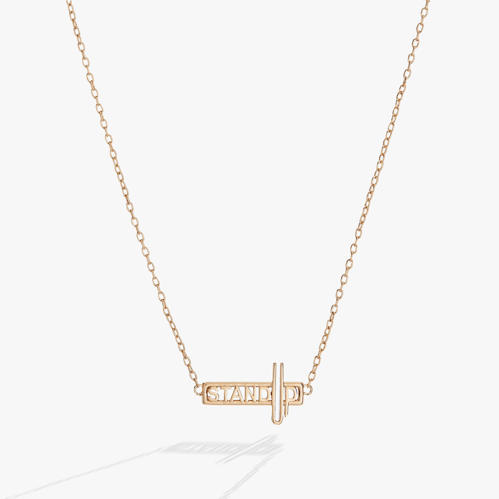 Stand Up Pendant Gold | Alex and Ani