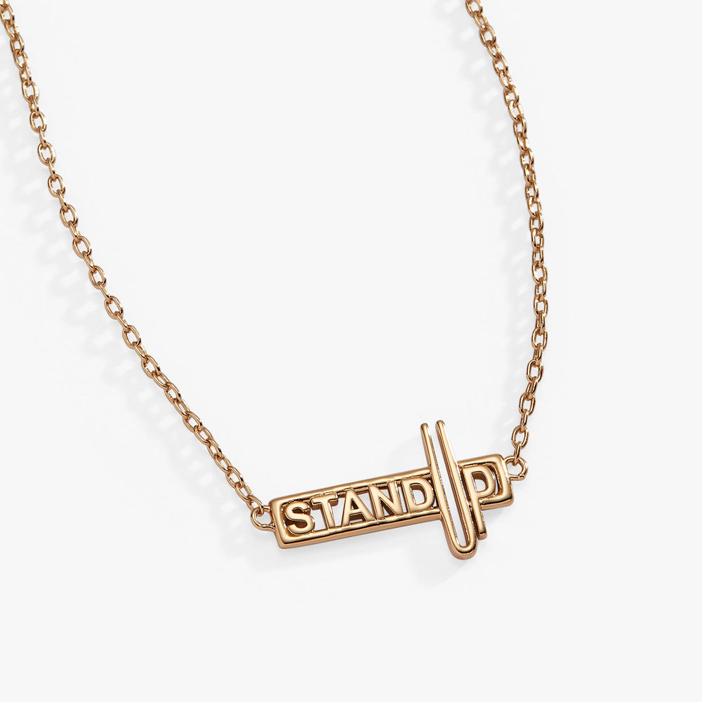 Stand Up Pendant Gold | Alex and Ani