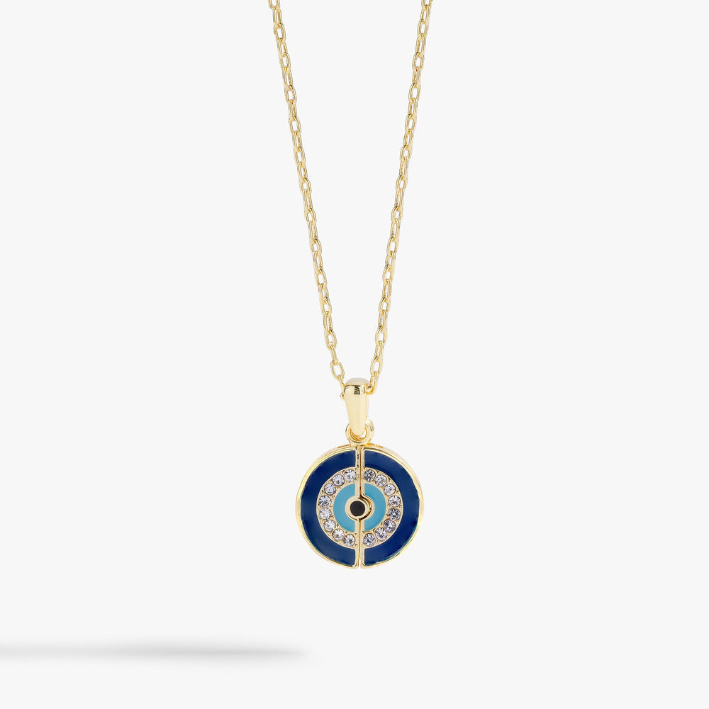 Evil Eye Mantra Necklace Gold | Alex and Ani