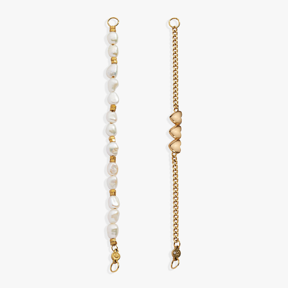 “Home is where the heart is” Stranded Bracelet Stainless Steel Gold | Alex and Ani
