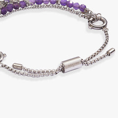 Stranded Butterfly Bracelet Set Stainless Steel Silver | Alex and Ani