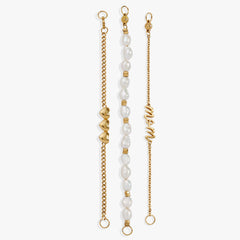 “Home is where the heart is” Mom Stranded Bracelet Stainless Steel Gold | Alex and Ani