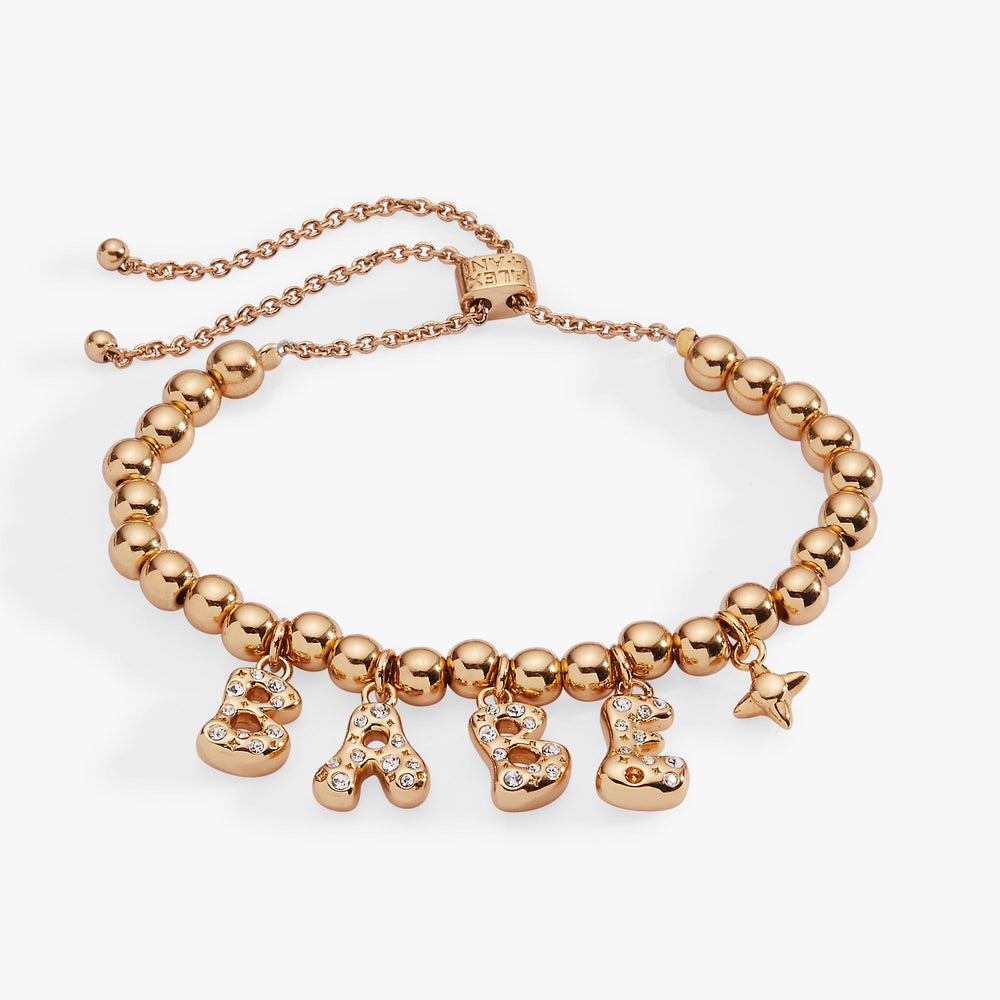 BABE Bubble Bolo Bracelet Gold | Alex and Ani