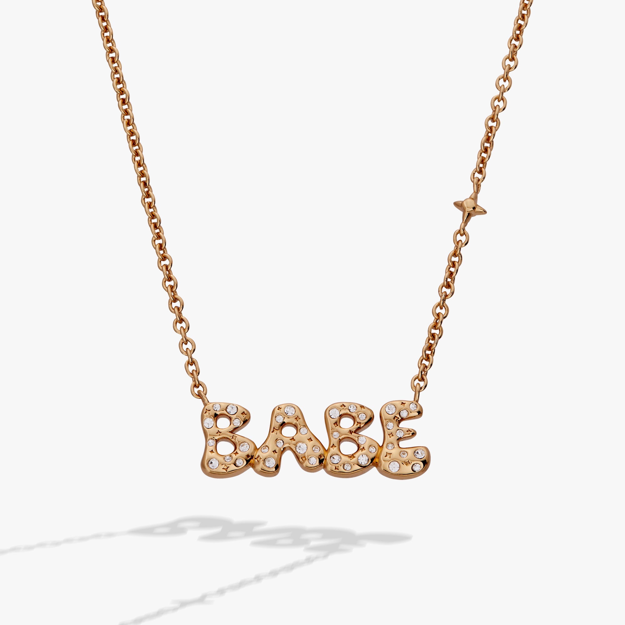 BABE Bubble Necklace Gold | Alex and Ani