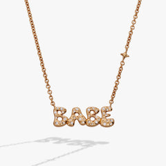 BABE Bubble Necklace Gold | Alex and Ani