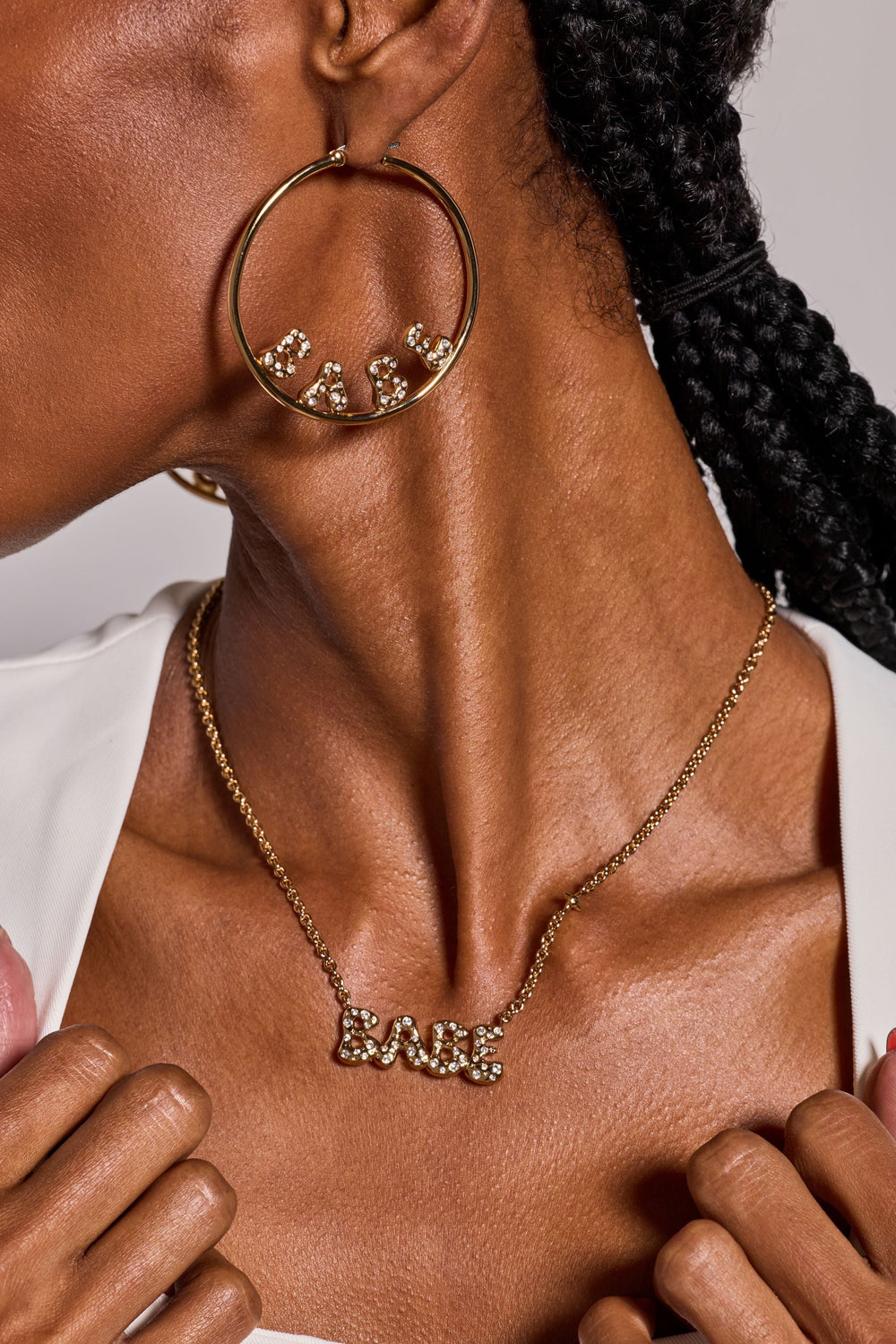 BABE Bubble Necklace Gold | Alex and Ani