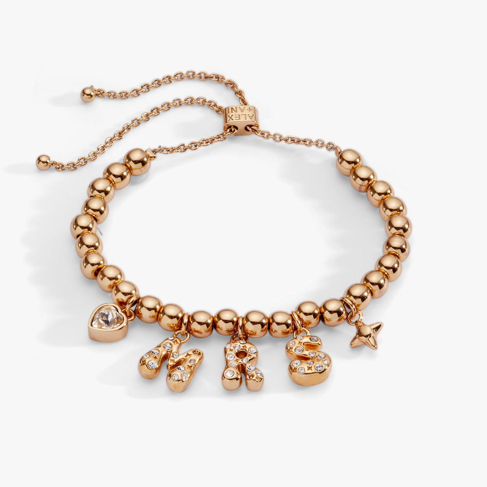 MRS Bubble Bolo Bracelet Gold | Alex and Ani