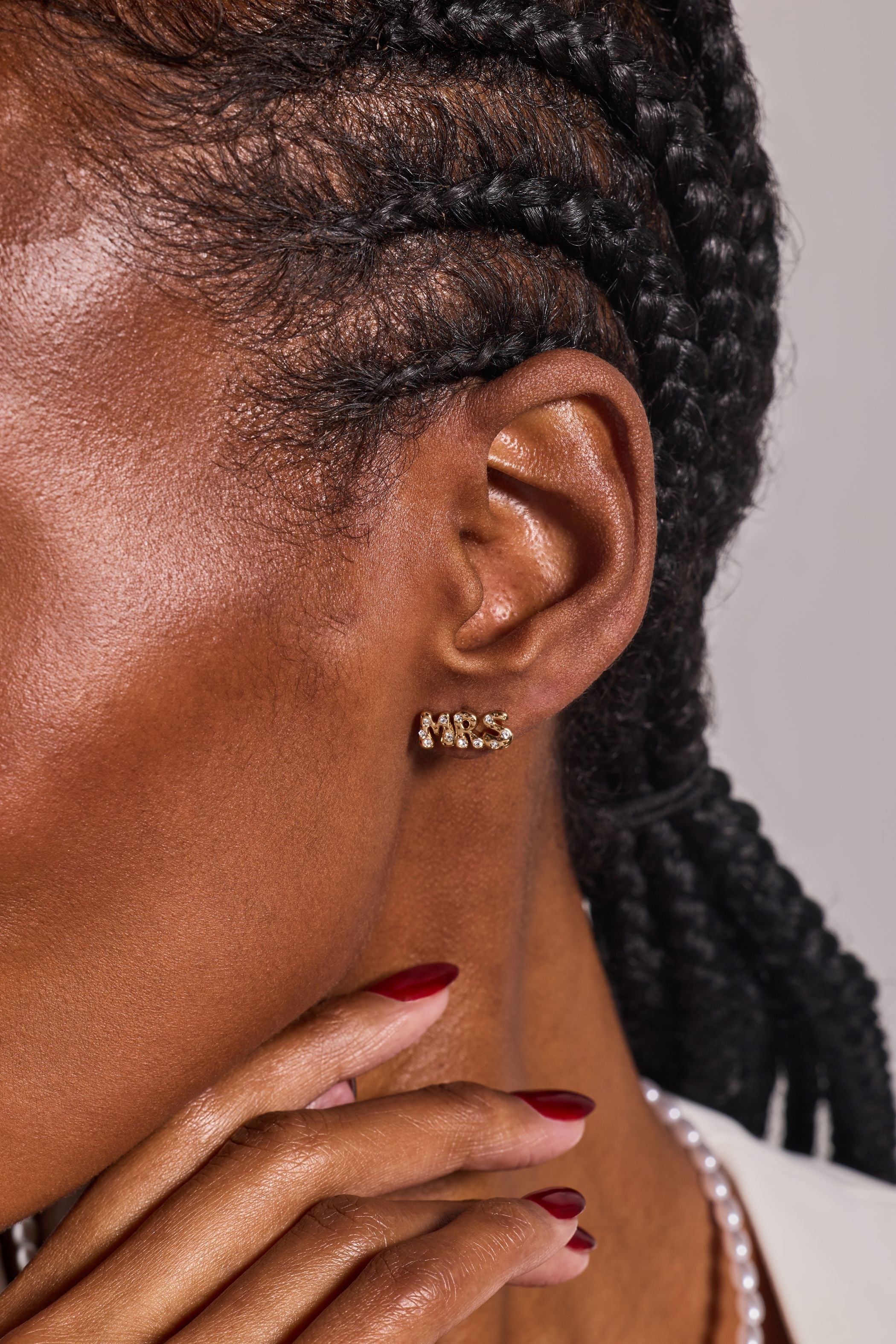 MRS Bubble Studs Gold | Alex and Ani