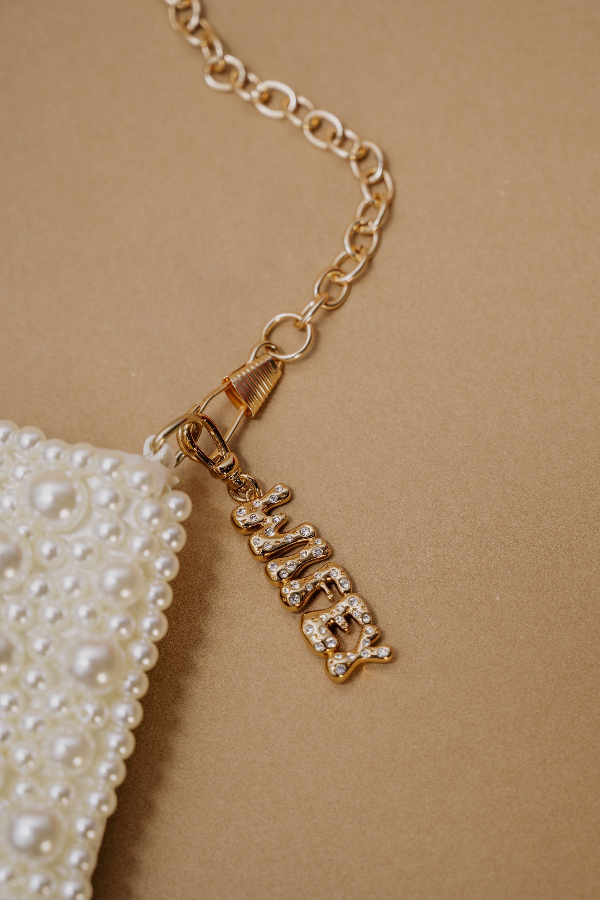 WIFEY Bubble Fob Clip Charm Gold | Alex and Ani