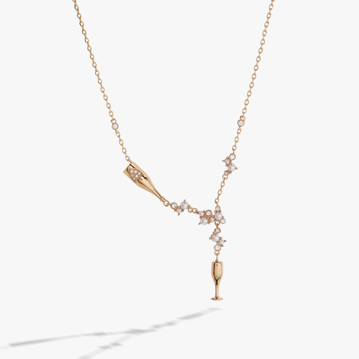 BOM - Champagne necklace Gold | Alex and Ani