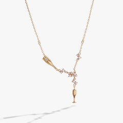 BOM - Champagne necklace Gold | Alex and Ani