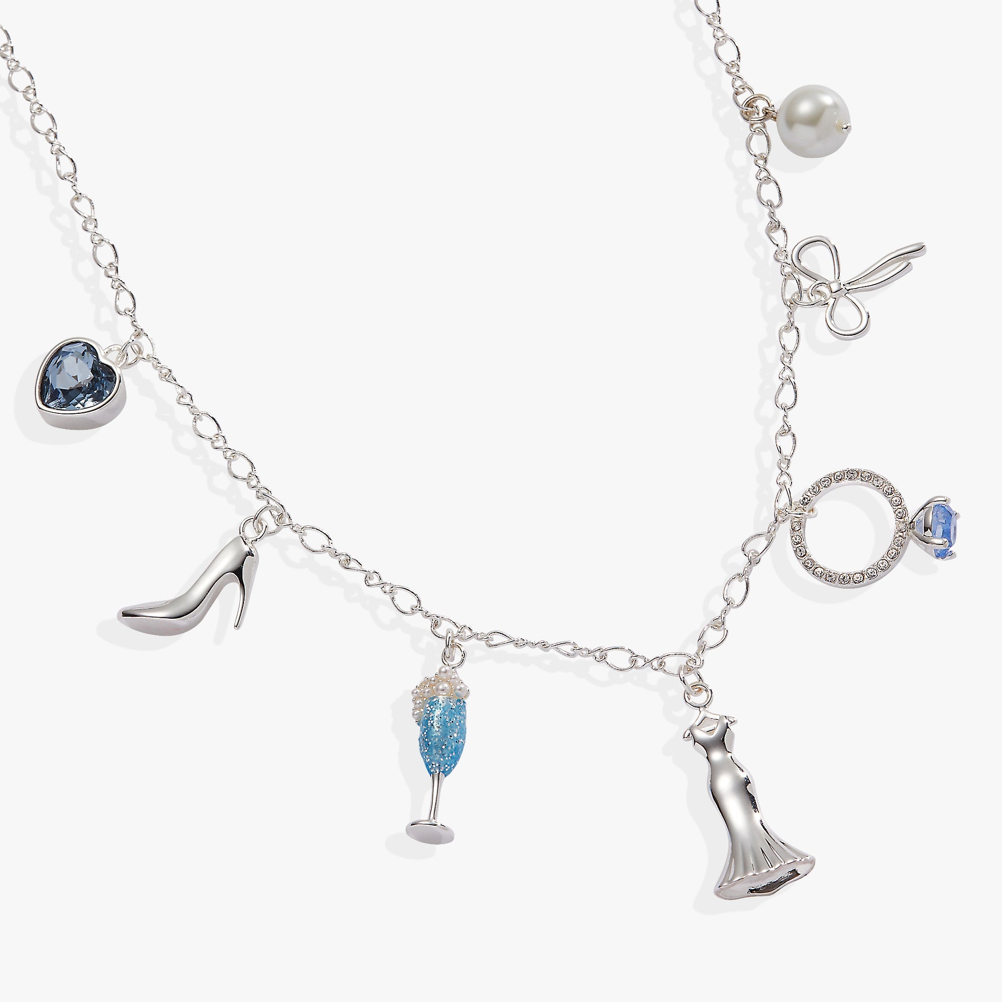 Bridal Multi-Charm Necklace Gold | Alex and Ani