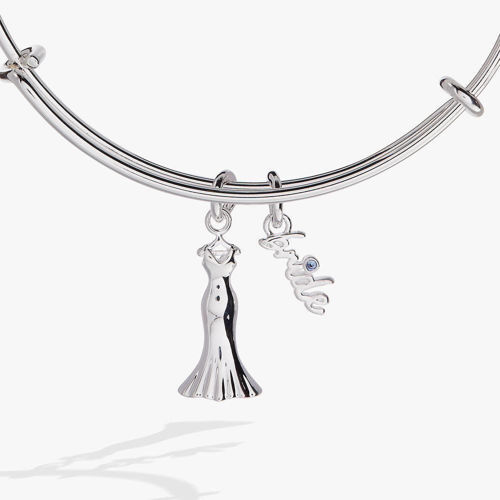 Bridal Gown Duo Charm Bangle Gold | Alex and Ani