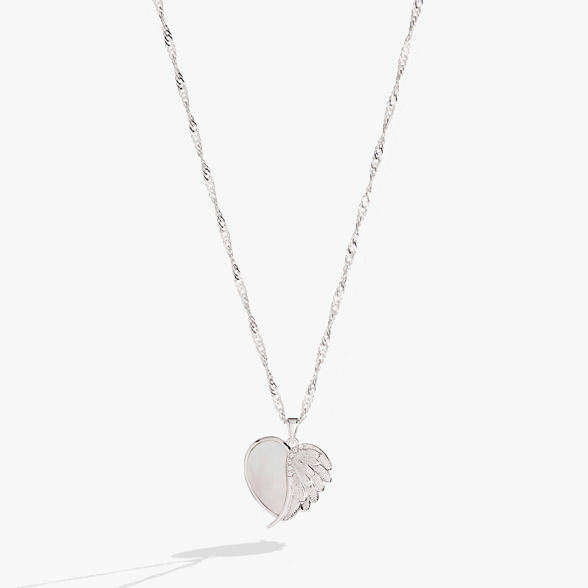 Wings of Protection Charm Necklace Gold | Alex and Ani