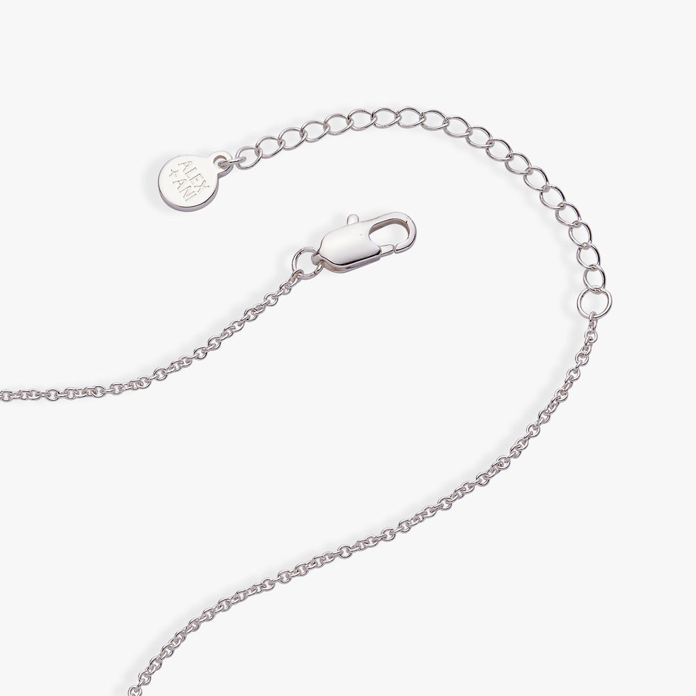 Faith Duo Charm Necklace Silver | Alex and Ani