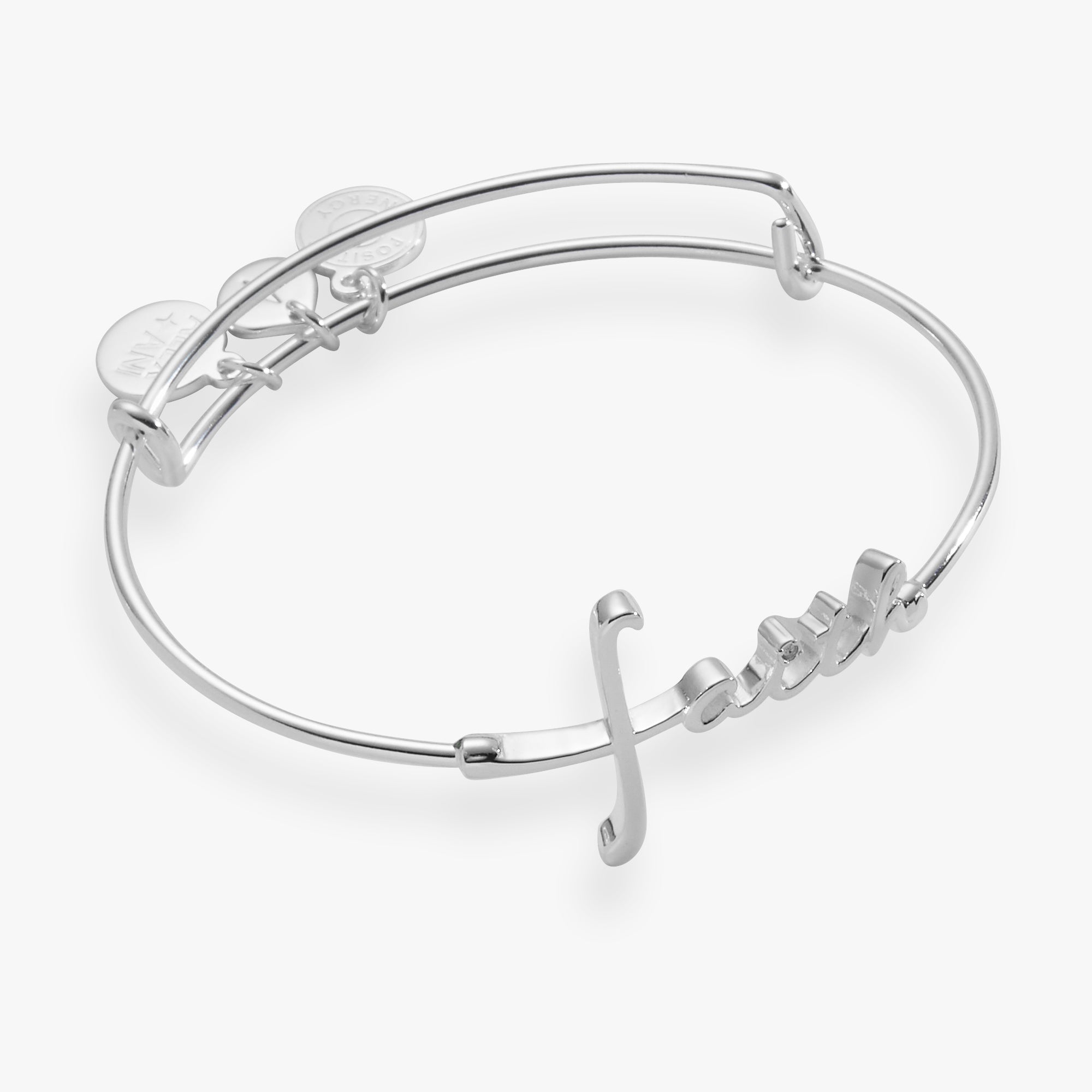 Faith In-Line Bracelet Gold | Alex and Ani