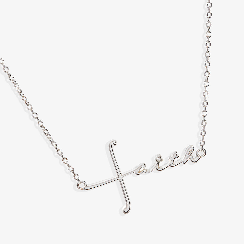 Faith Necklace Silver | Alex and Ani