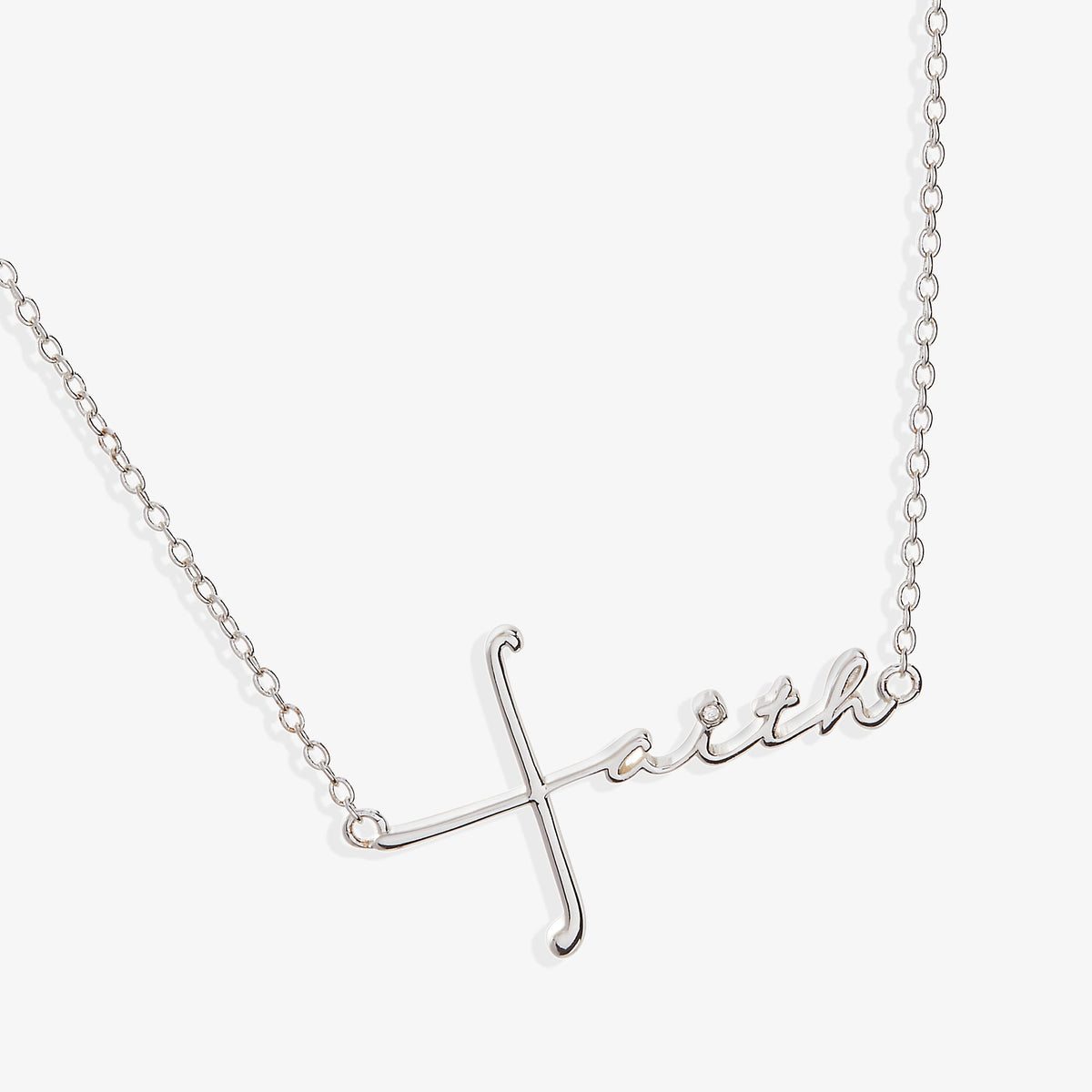 Faith Necklace Silver | Alex and Ani