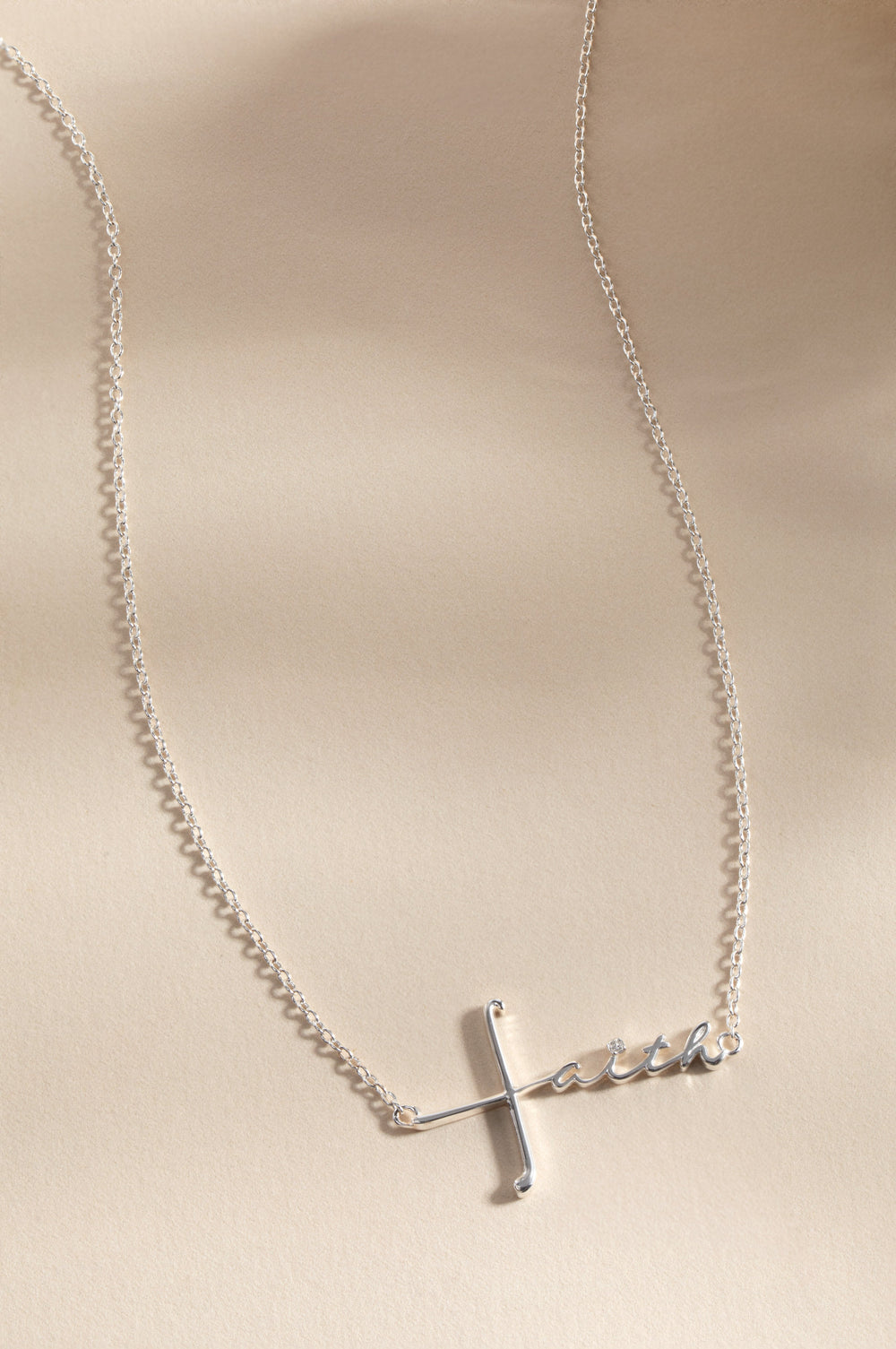 Faith Necklace Silver | Alex and Ani