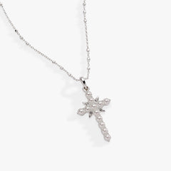 Divine Guides Cross Pendant Necklace Gold | Alex and Ani