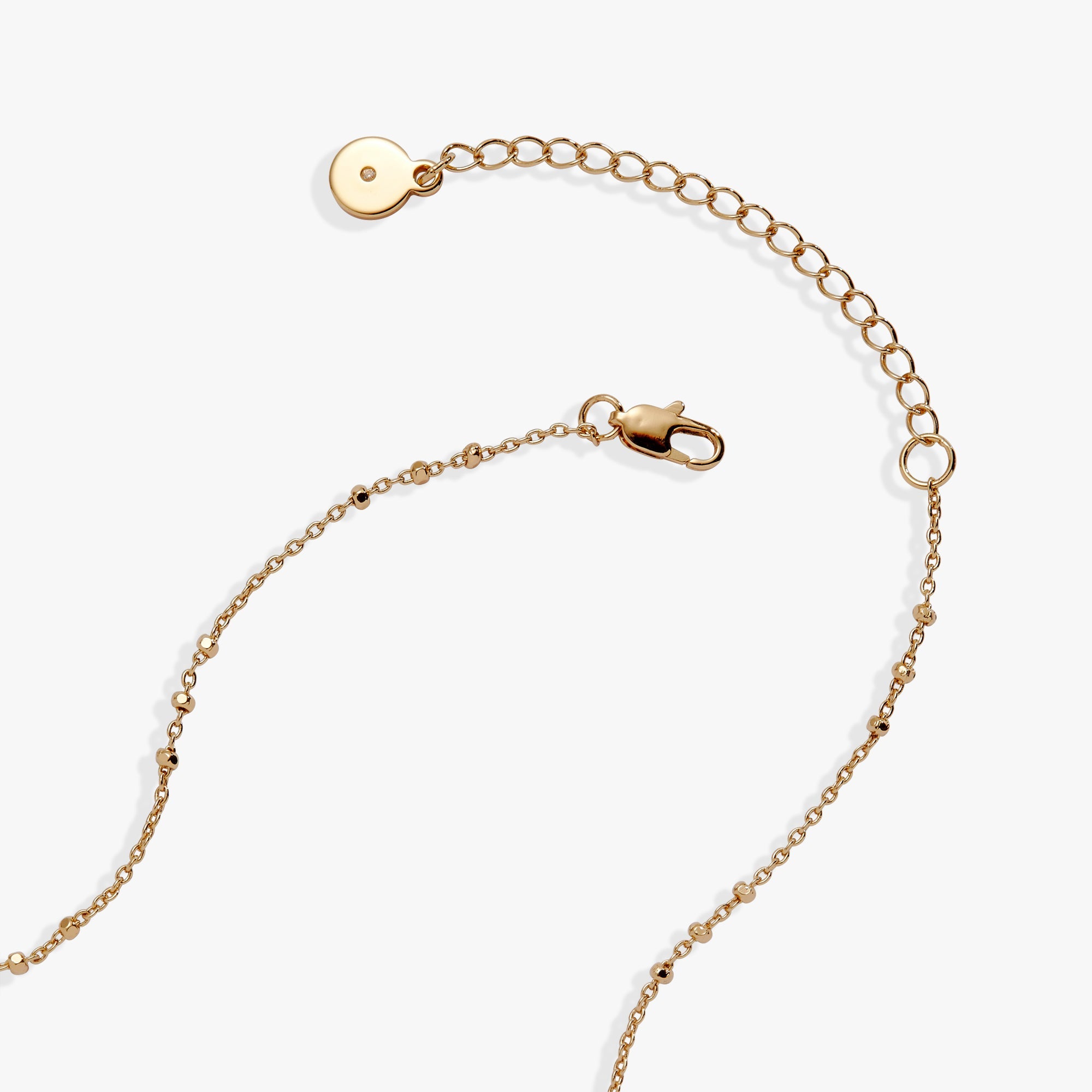 Divine Guides Cross Pendant Necklace Gold | Alex and Ani